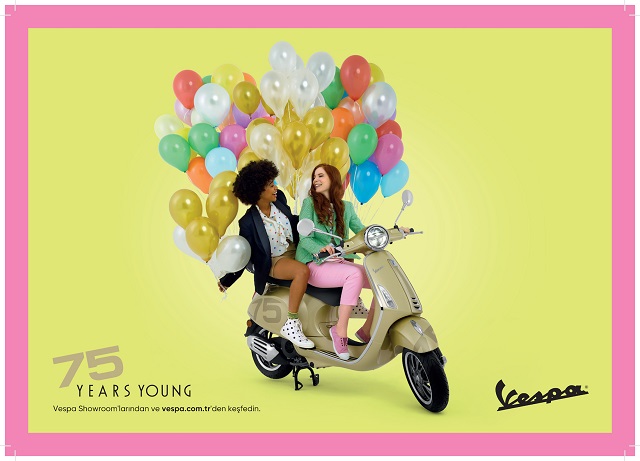 İkon Vespa 75 yaşında!