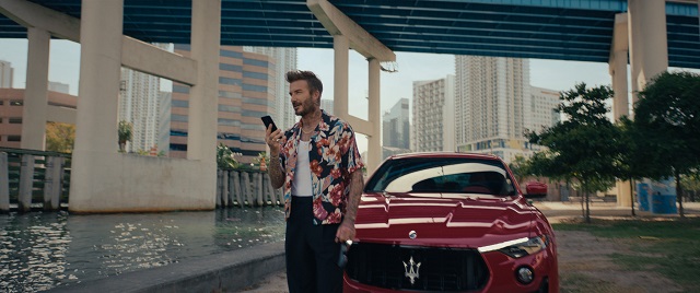 Maserati, David Beckham ile vites yükseltiyor