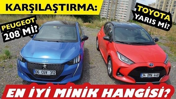 KARŞILAŞTIRMA: Peugeot 208 mi? Toyota YARİS mi? - En iyi minik hangisi?
