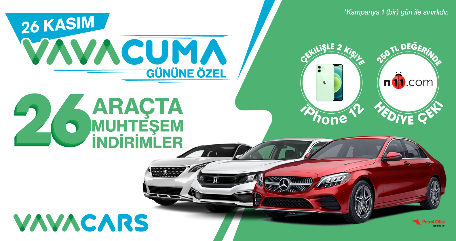 VavaCars’tan Efsane Cuma için Özel Kampanya