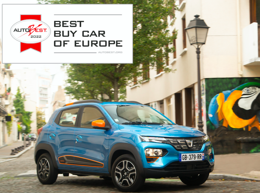 DACIA SPRING 2022’NİN “SATIN ALINABİLECEK EN İYİ OTOMOBİLİ” SEÇİLDİ