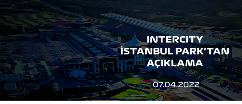 İntercity İstanbul Park'ın TOSFED açıklaması
