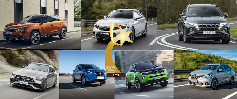 Türkiye'de Yılın Otomobili seçimlerinde 7 finalist belli oldu!