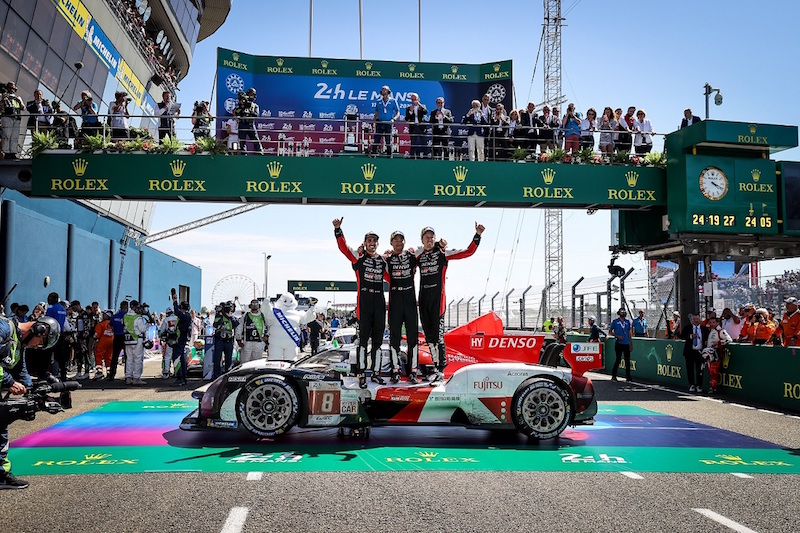 Toyota Gazoo Racing'den beşli Le Mans zaferi