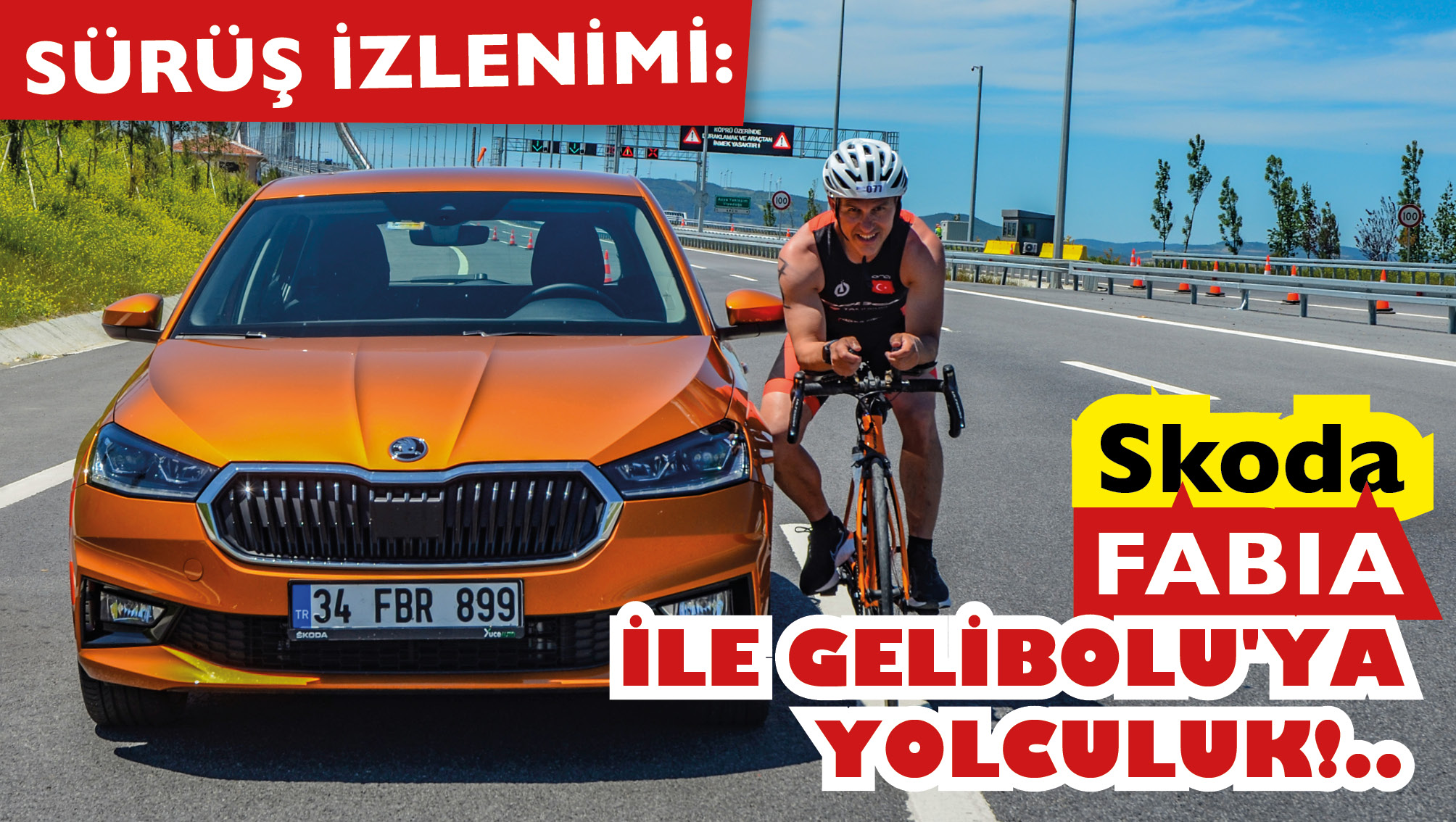 Skoda Fabia ile Triatlona katıldık! Tıklayıp izleyebilirsiniz.