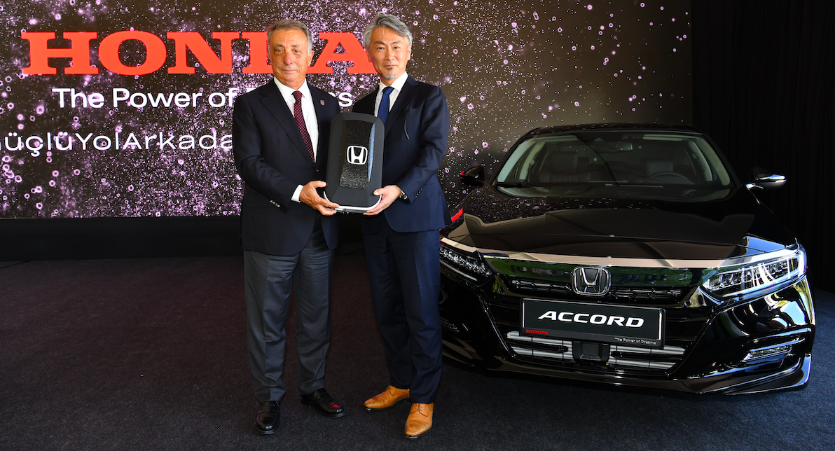 Honda ile Beşiktaş JK iş birliğine imza attı