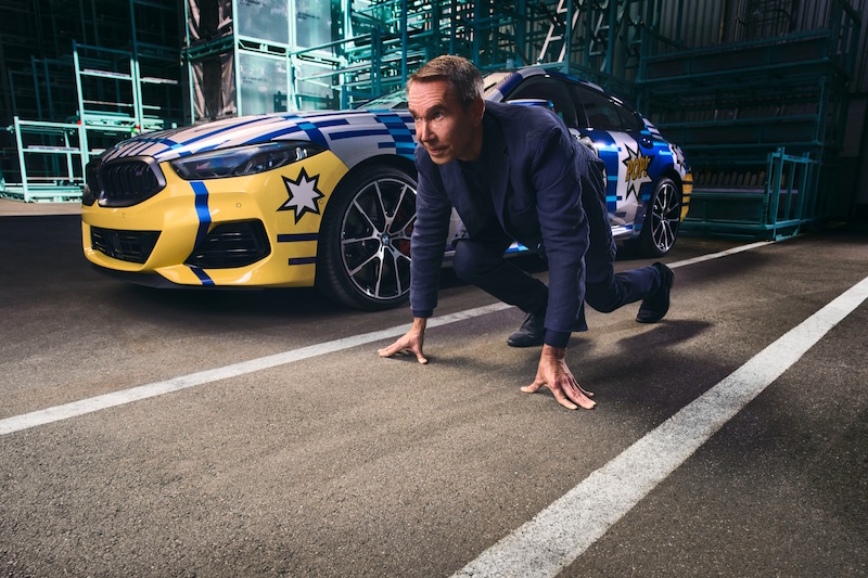 Jeff Koons özel tasarım M850i ile İstanbul'a geliyor