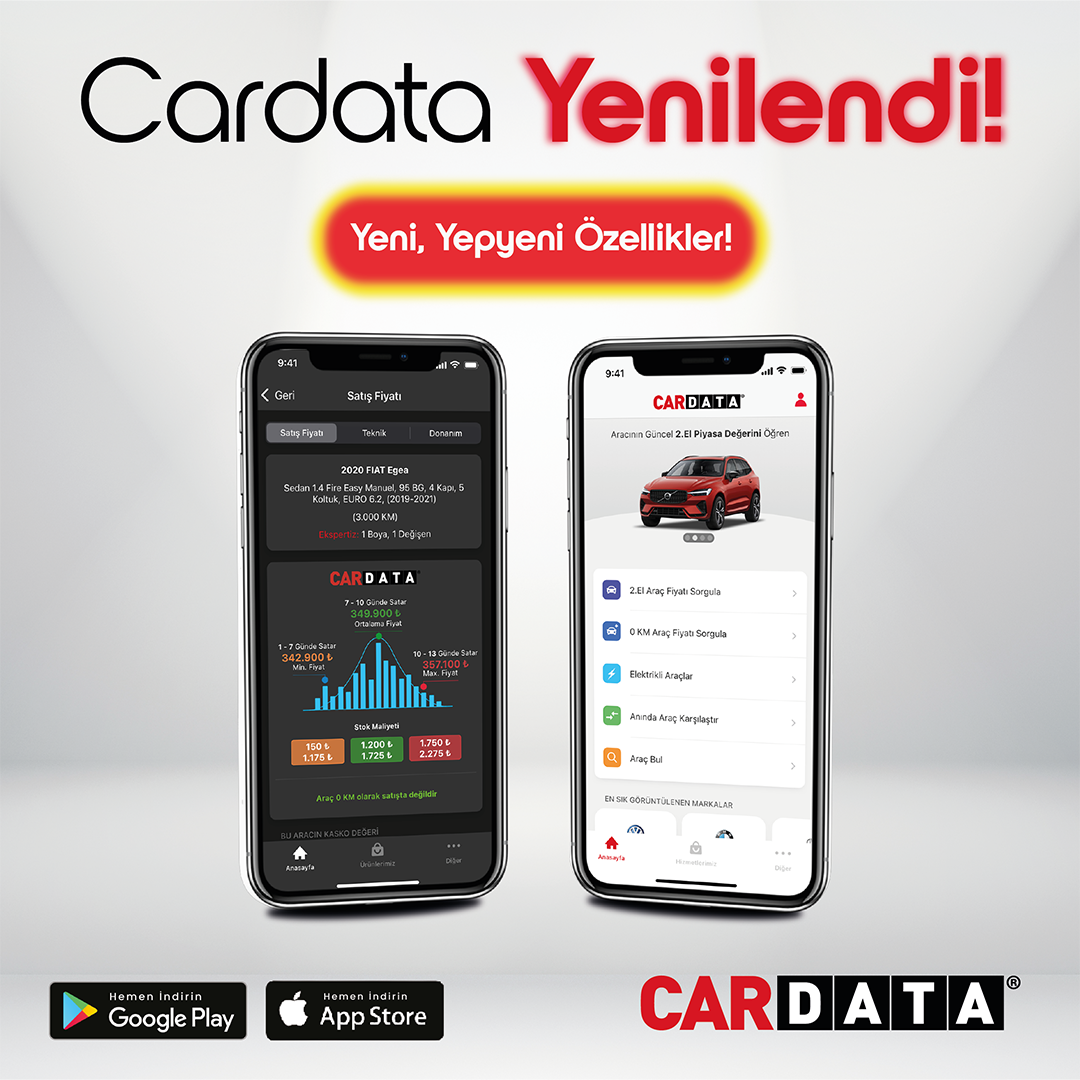 Cardata’nın Mobil Uygulamasından Yeni Özellikler!