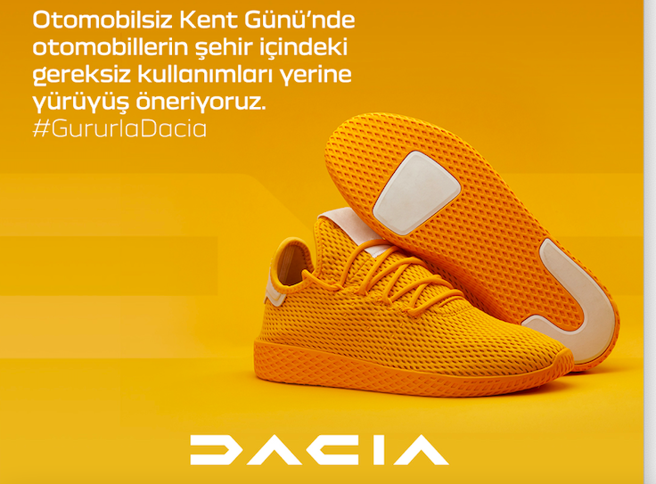 Dacia'dan Otomobilsiz Kent Günü kutlaması!..