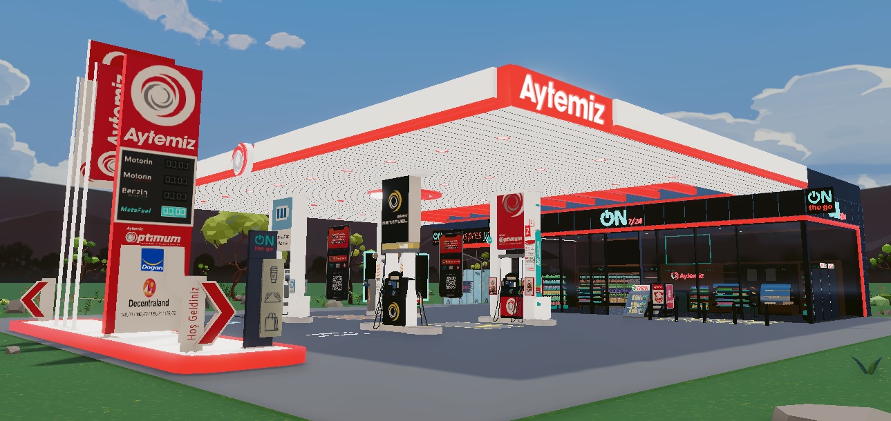 Metaverse'te dünyanın ilk akaryakıt istasyonu Türk markası Aytemiz'den