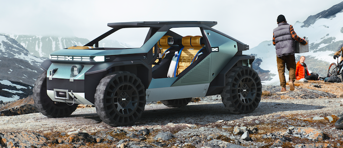 Dacia, Paris'te yeni marka kimliğiyle yeralacak.