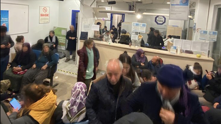 13 TÜVTÜRK istasyonu barınma amacıyla tahsis edildi.