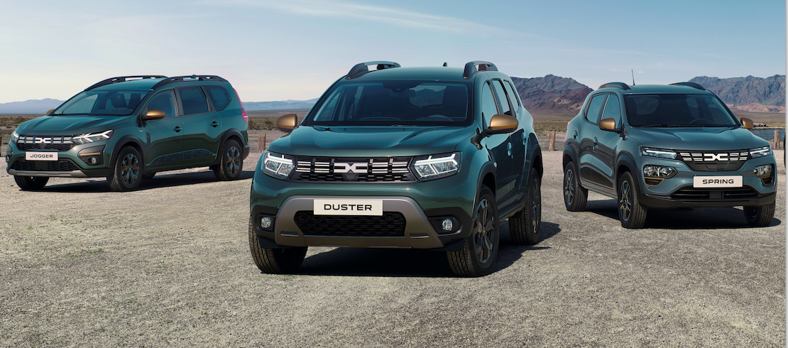 Dacia'dan  Extreme donanım seçenekleri.