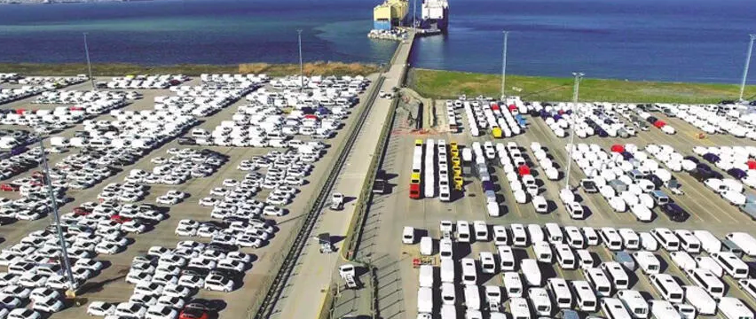 Otomotiv 2,6 milyar dolar ihracatla  yükselişini sürdürüyor