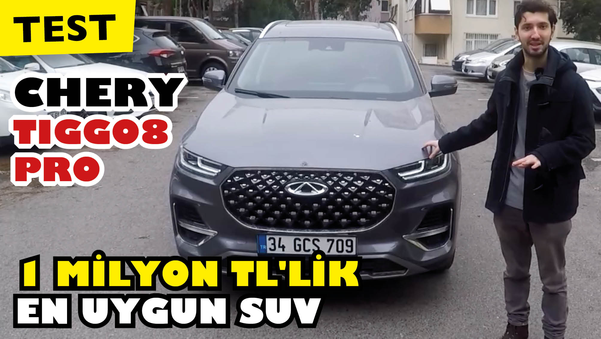 İşte merakla beklenen Chery TIGGO 8 Pro Testi