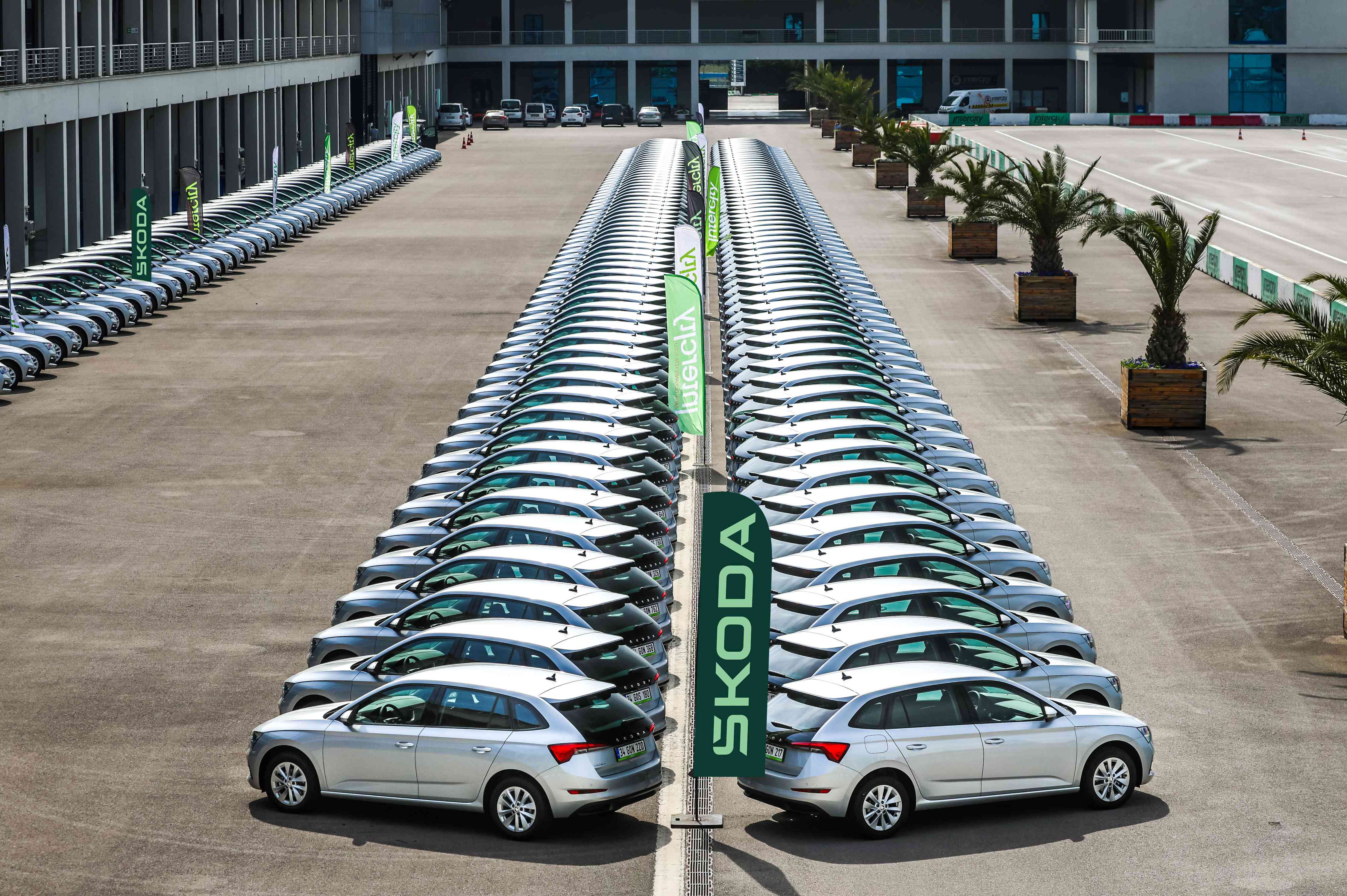 Skoda'dan rekor filo teslimatı: 3150 adet.