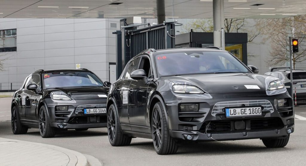 Porsche Macan elektrikli neredeyse sıfır kamuflajla görüntülendi