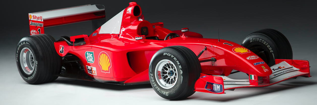 Michael Schumacher'in F1 Ferrarisi Monterey'de satılacak