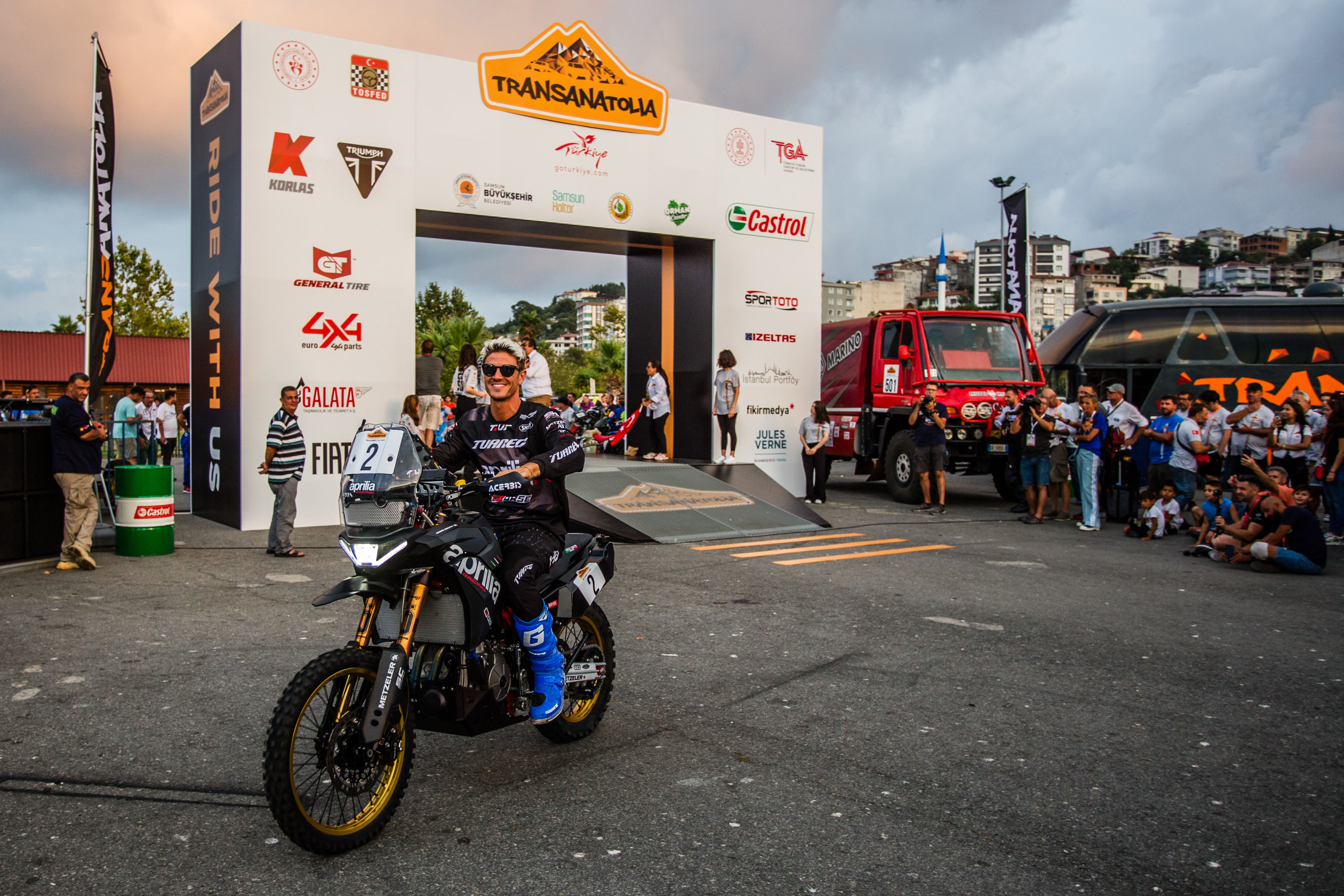 Aprilia Tuareg, Transanatolia Rallisi’ni, Podyumda Tamamladı!