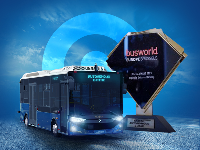 Karsan’a Bir Ödül de Busworld Digital Awards’tan!