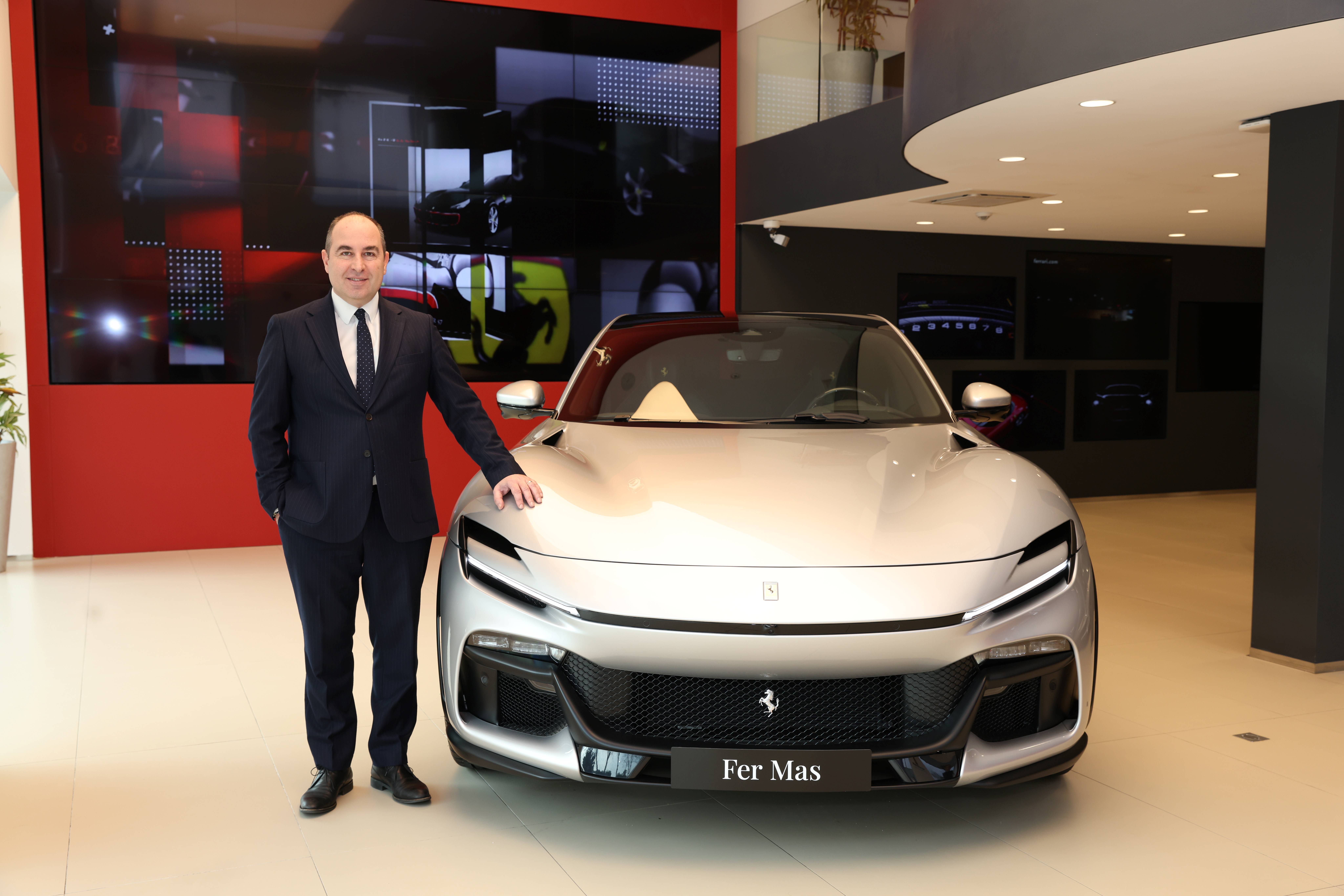 Ferrari  ‘Purosangue’  FerMas’ta Sergileniyor