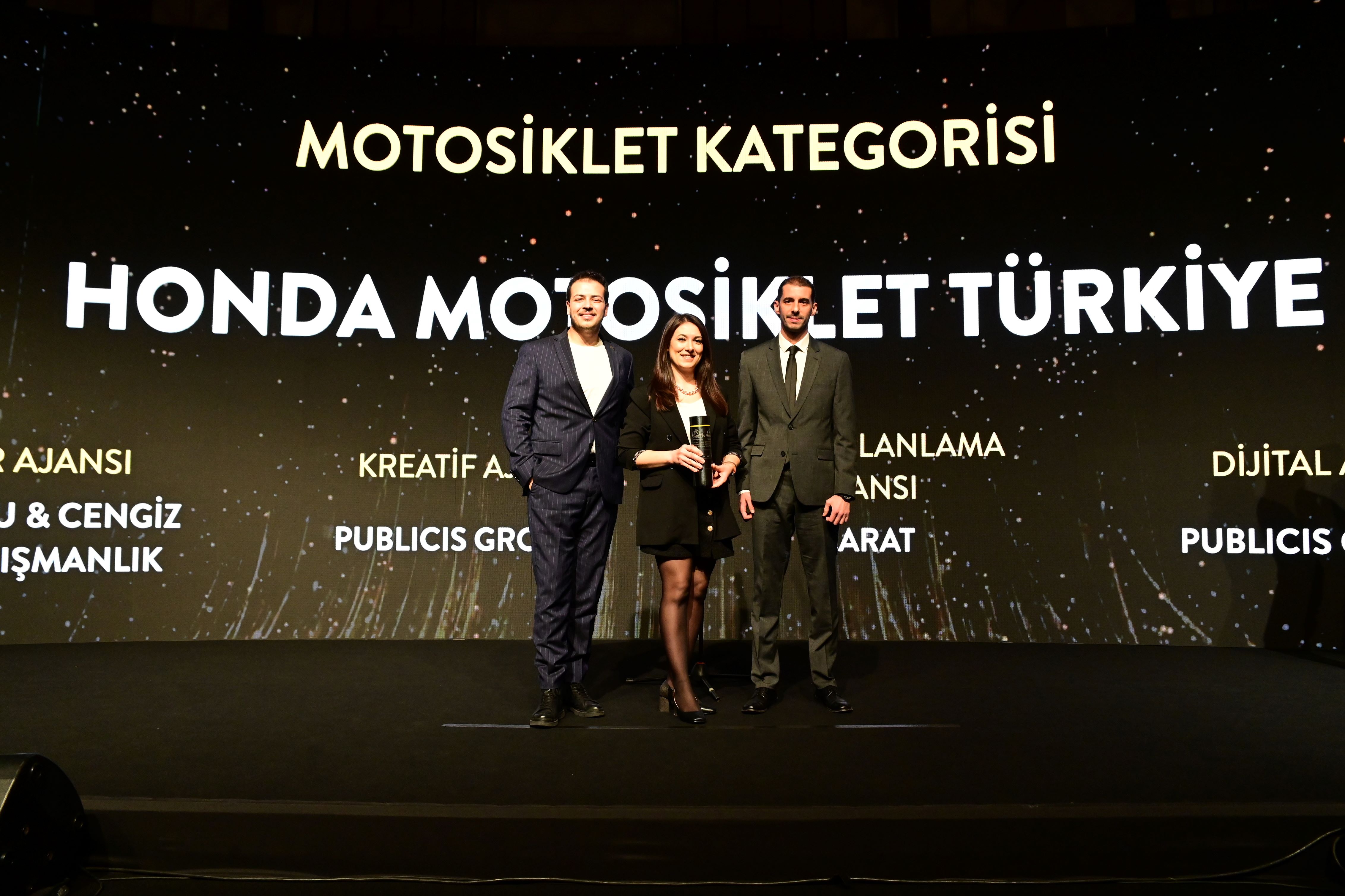 Honda Türkiye'nin yüzü Motosiklette gülüyor