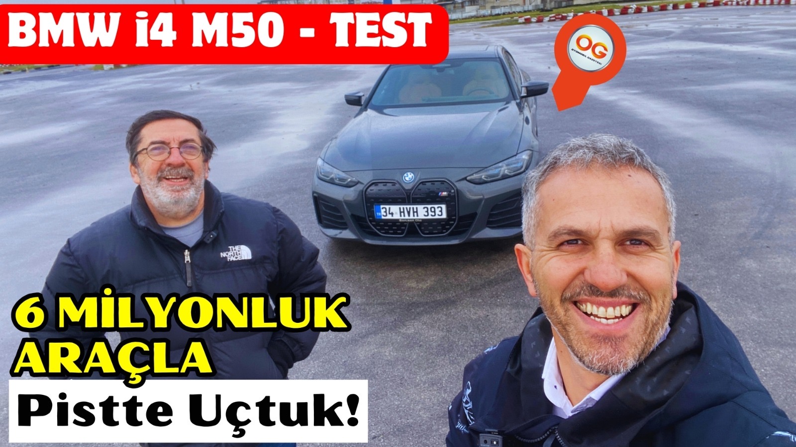 BMW i4 M50 testi.