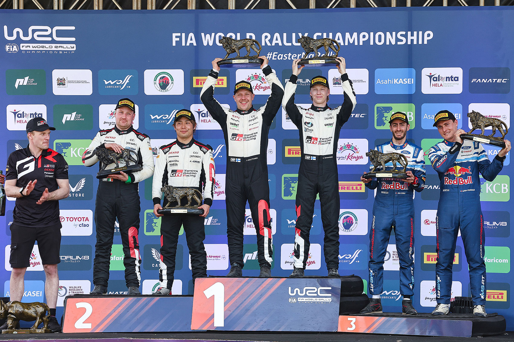 Toyota WRC’de Safari Rallisi’ni 4. Kez  Üst Üste Kazandı