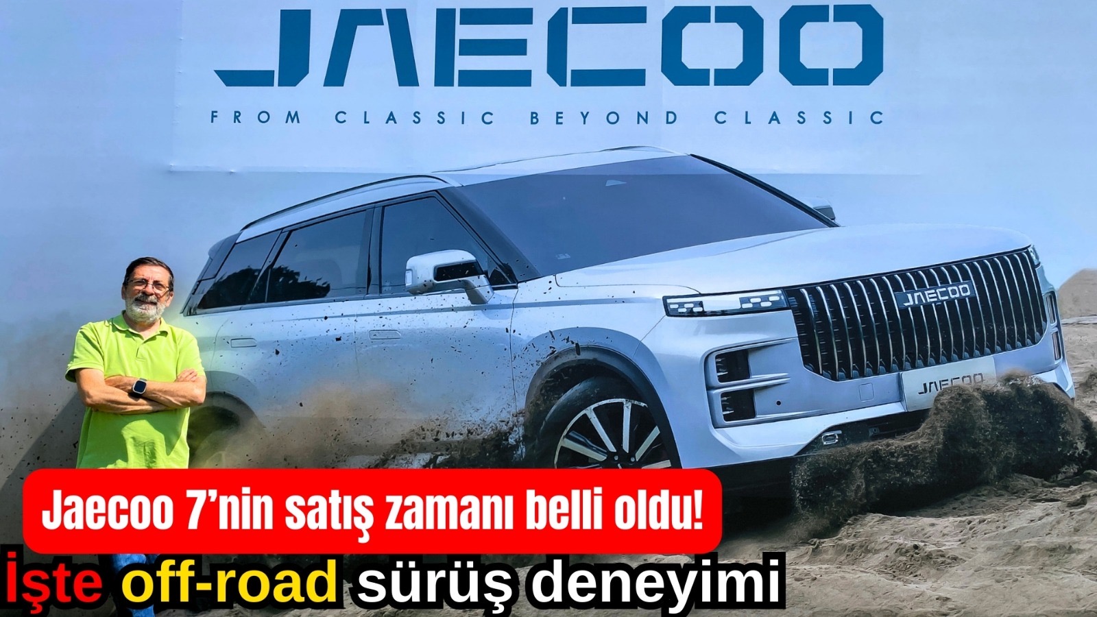 Jaecoo Test sürüşü