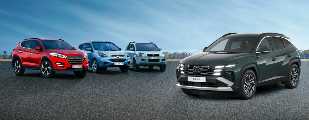 C-SUV’un Beğenilen Modeli Hyundai Tucson 20 Yaşında.