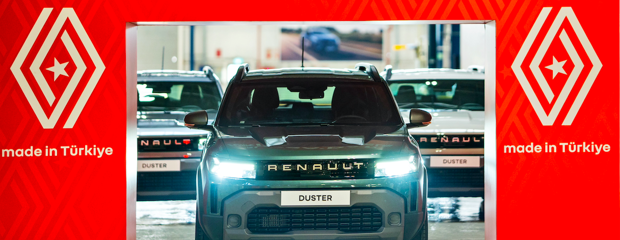Renault Duster, Bursa'da üretilmeye başlandı. 
