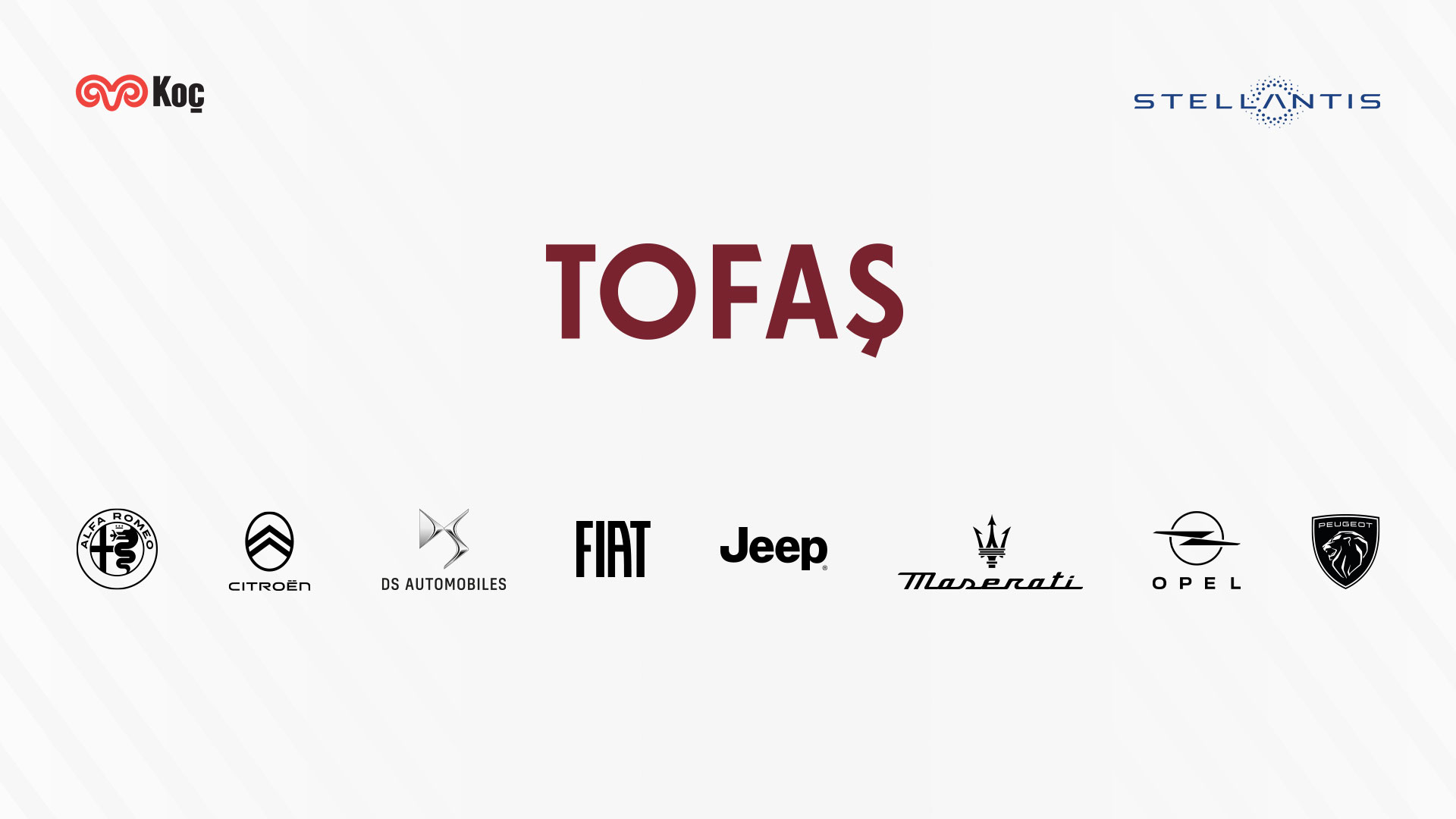 Stellantis markaları, Tofaş çatısı altında birleşiyor.