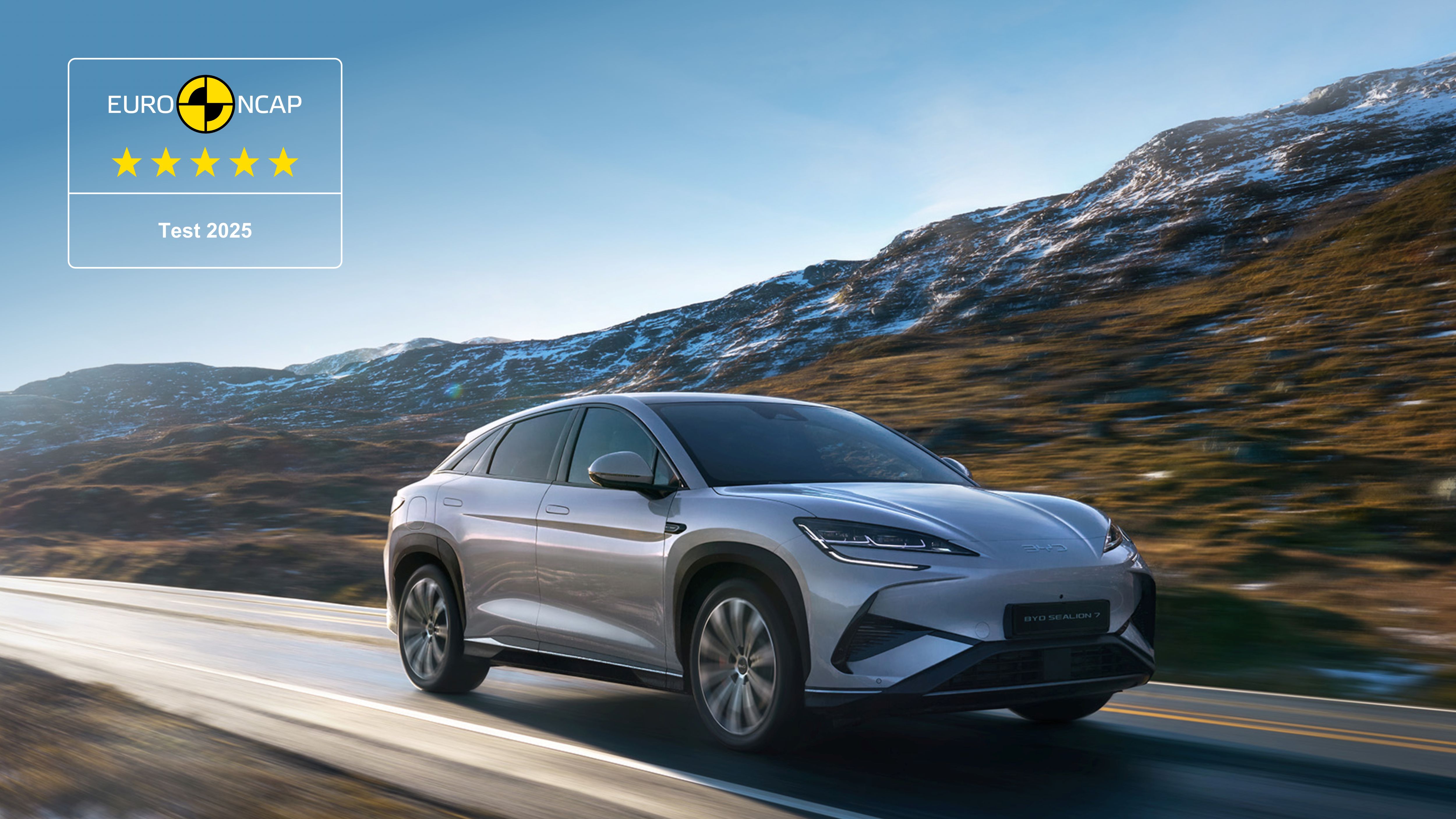 BYD’nin Sportif SUV’u SEALION 7  Güvenlikte Zirvede