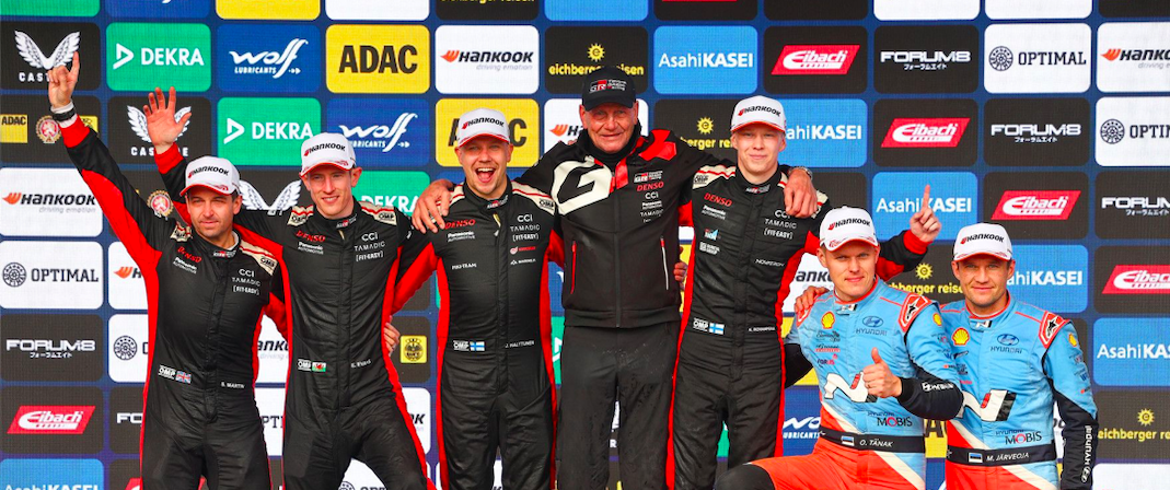 Toyota WRC’de Üst Üste Beşinci Kez Şampiyon